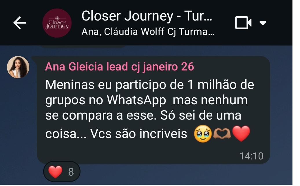 Depoimento de mentorada